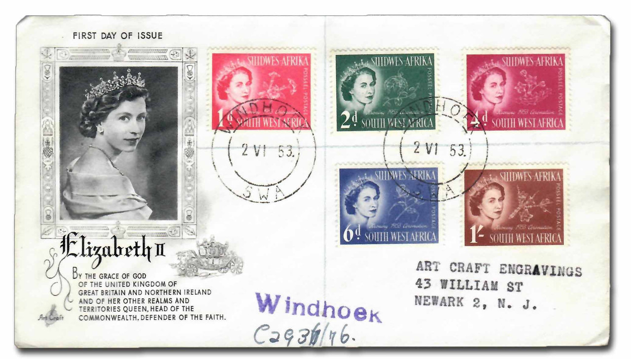 244-48 - 1953 South West Africa
