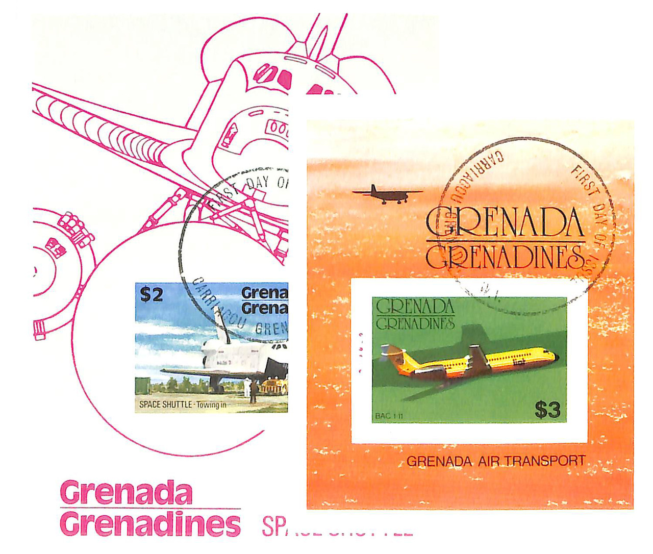 188//255 - 1976-78 Grenada Grenadines