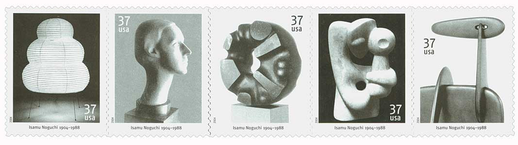 ZIZIページ　イサムノグチ 3857-61 - 2004 37c Isamu Noguchi - Mystic Stamp Company