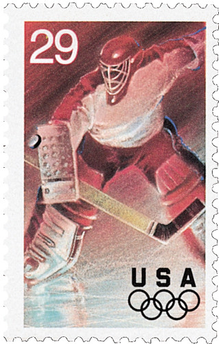 2811 - 1994 29c Winter Olympics: Ice Hockey