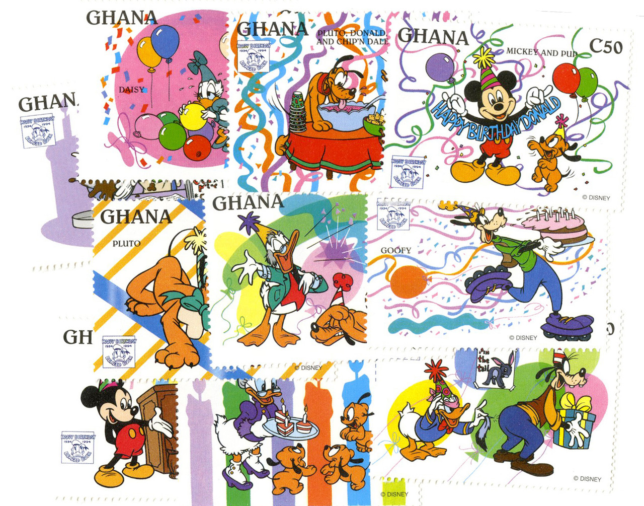 MDS295A - 1995 Disney Friends Celebrate Donald Duck's 60th