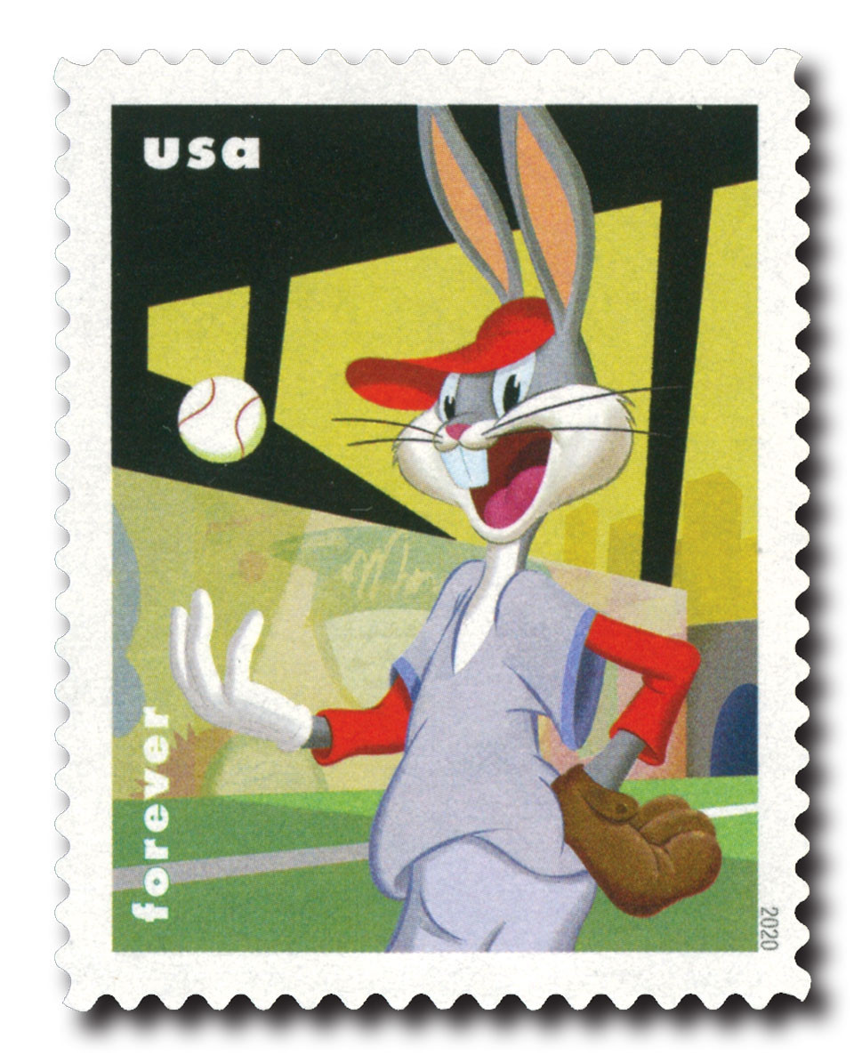 その他 NAGNAGNAG with Wanto US MAIL series 2020 5502 - 2020 First-Class Forever Stamps - Bugs Bunny: Playing