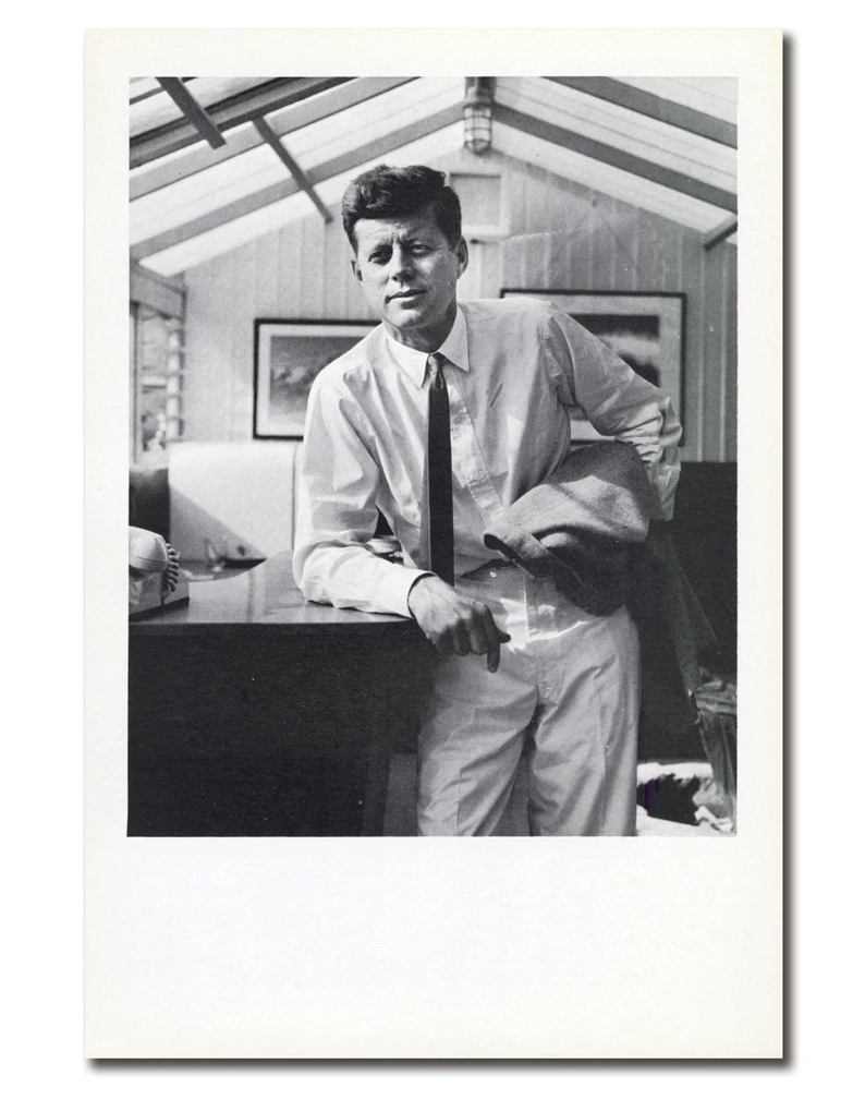 AC621 - John F. Kennedy Photo "Working Man"