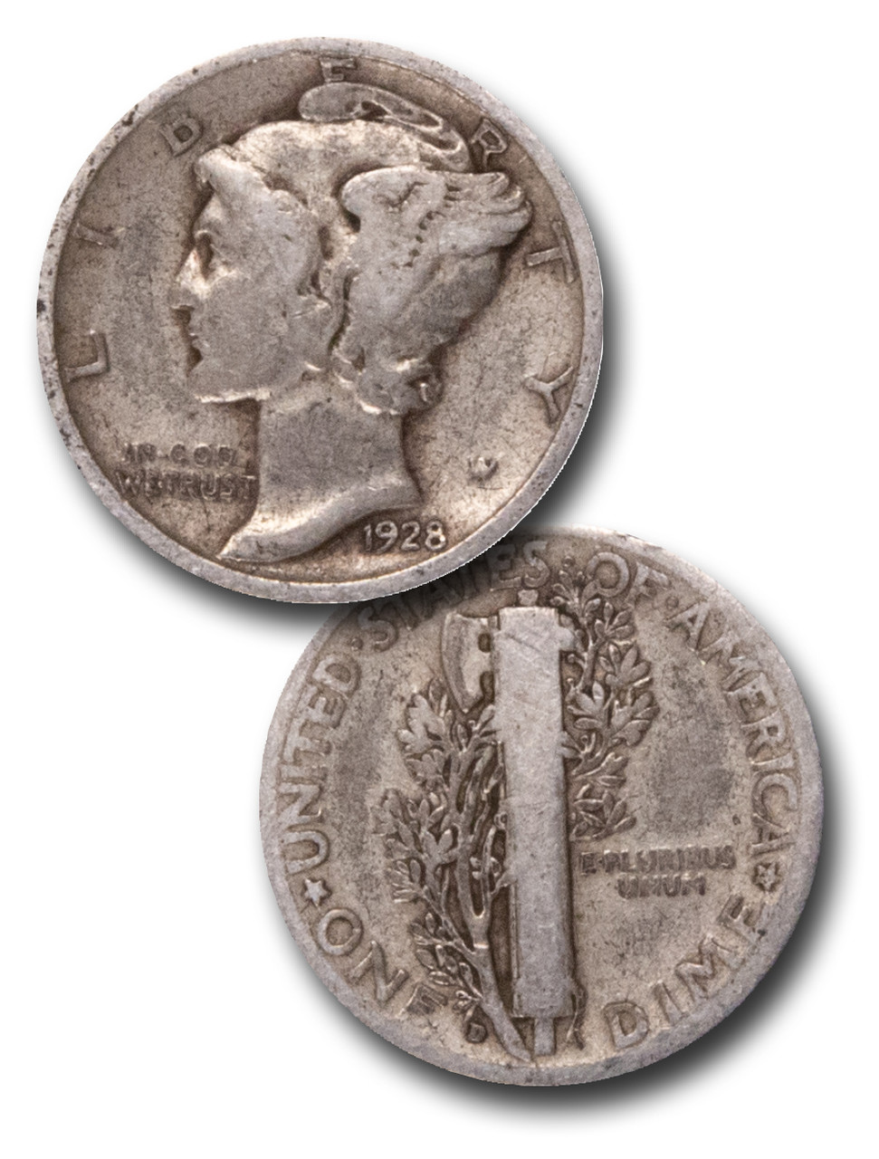 CD-928D - 1928-D Mercury Dime