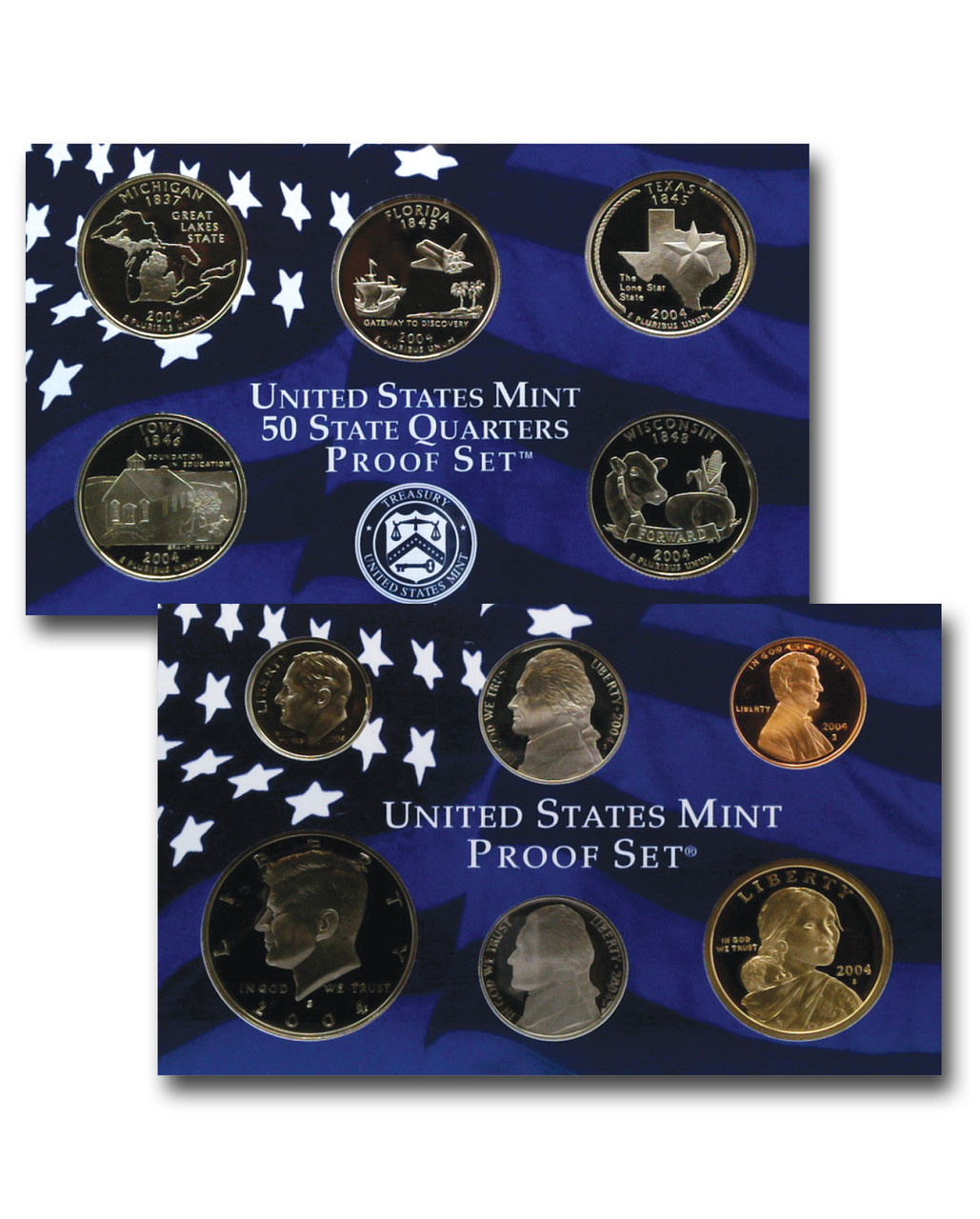CN2004P - 2004 United States Mint Proof Set, San Francisco Mint
