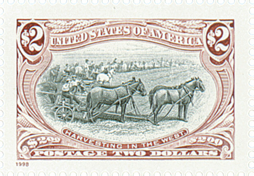 3209i - 1998 $2 Trans-Mississippi: Harvesting in the West - Mystic