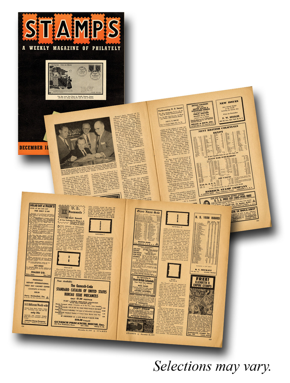 KS1059 - 1934-55 Stamps Magazine