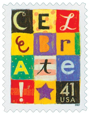 4196 - 2007 41c Celebrate!