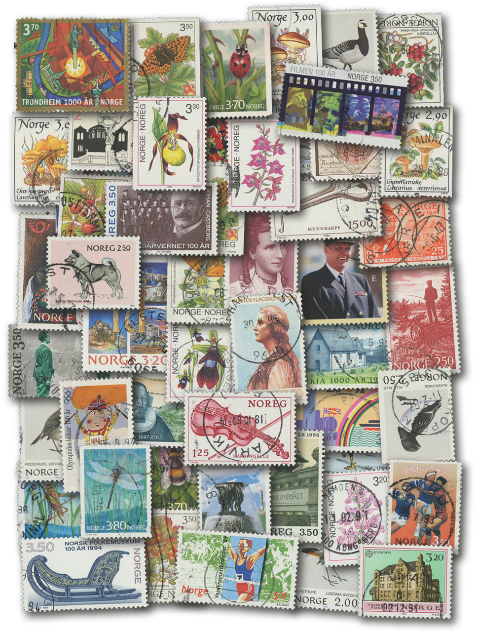 MP2133 - 48 Different Norway Pictorials