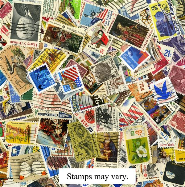 MP1977 - United States, 500 Different Stamps