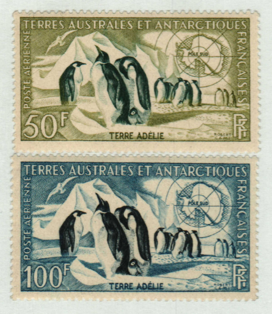 C1-2 - 1956 French So. & Antarctic Terr.