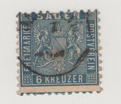 16 - 1862 German States-Baden