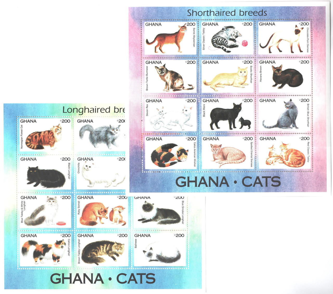 1683-84 - 1994 Ghana - Mystic Stamp Company