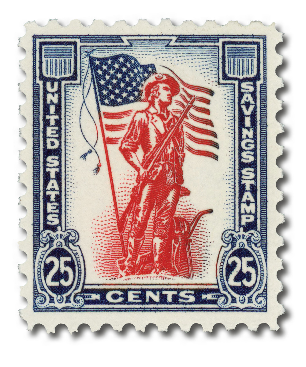 S7 - 1961 25c Savings, Dark Blue