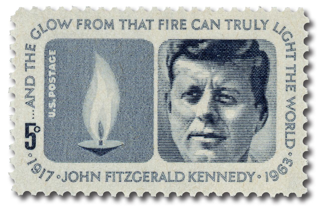 ジョン・F・ケネディ 5セント 切手 1964年 1246 - 1964 5c Kennedy Memorial - Mystic Stamp Company