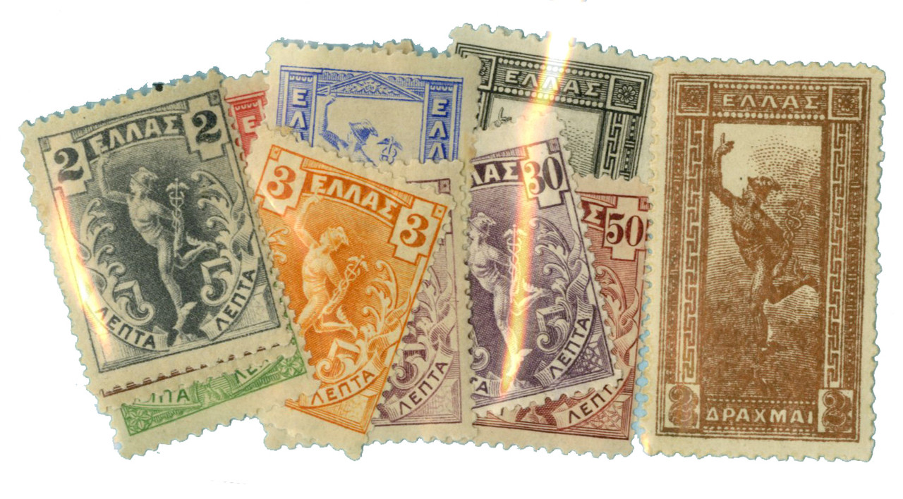 165//76 - 1901 Greece - Mystic Stamp Company