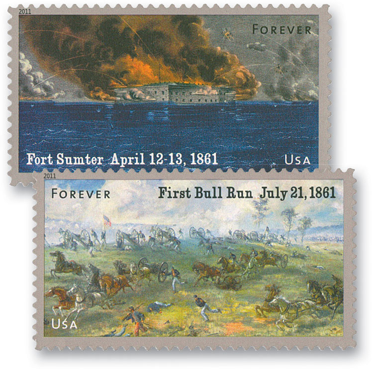 4522-23 - 2011 First-Class Forever Stamp - The Civil War
