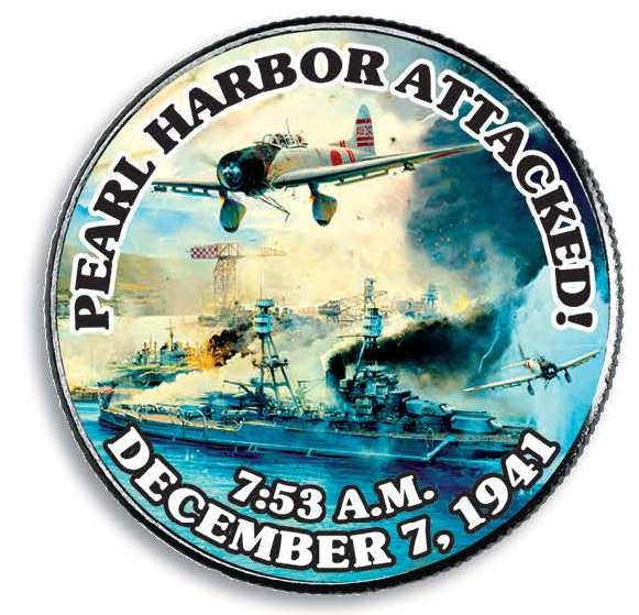 BB207 - Pearl Harbor Coin - Mystic Stamp Company