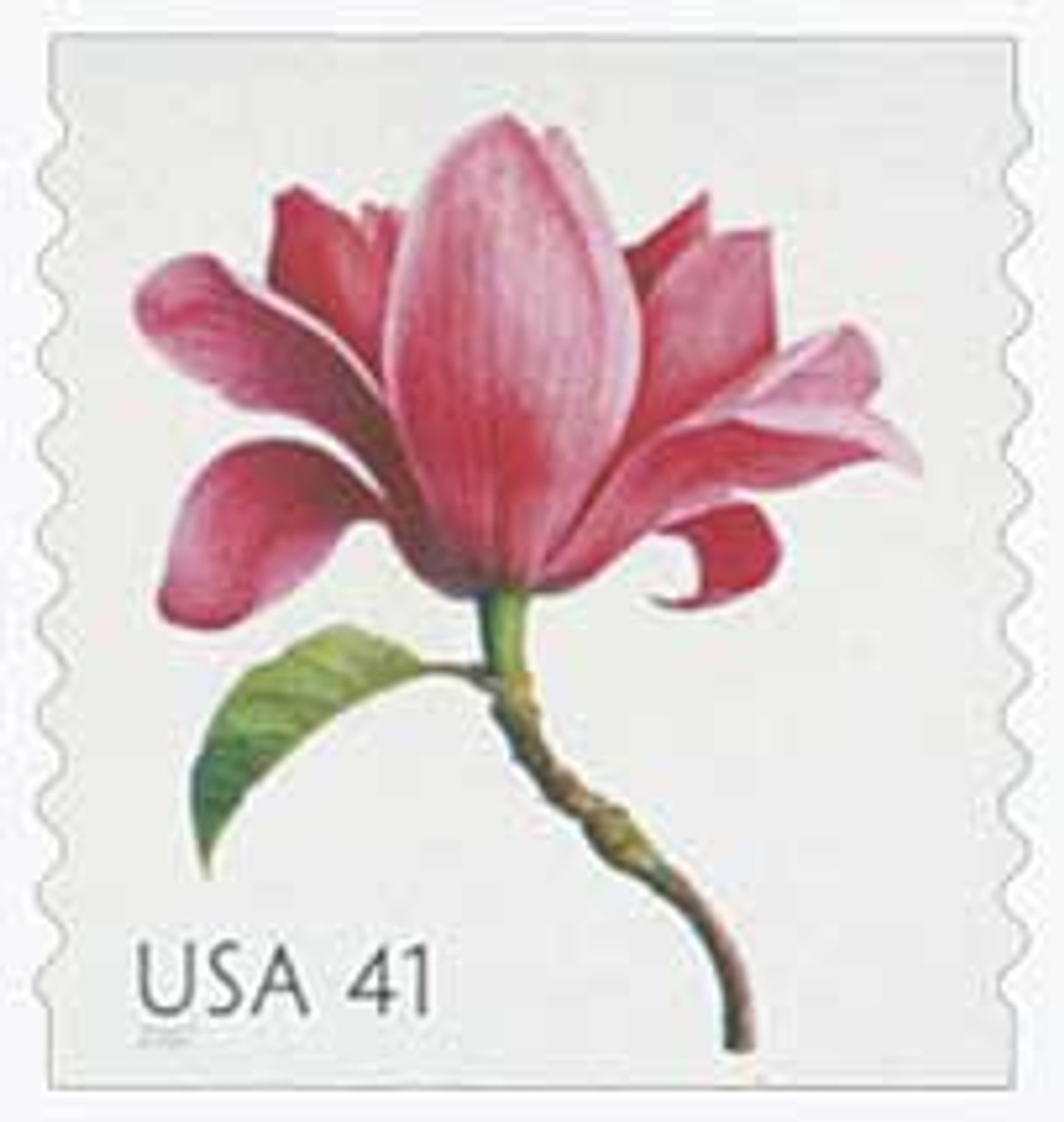 4168 - 2007 41c Beautiful Blooms: Magnolia, coil