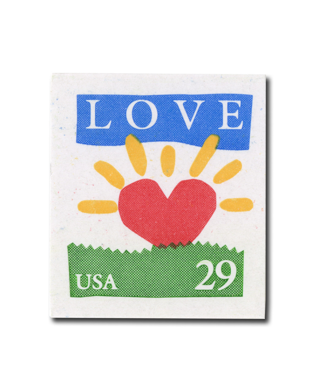 2813 - 1994 29c Love Series: Heart Sunrise