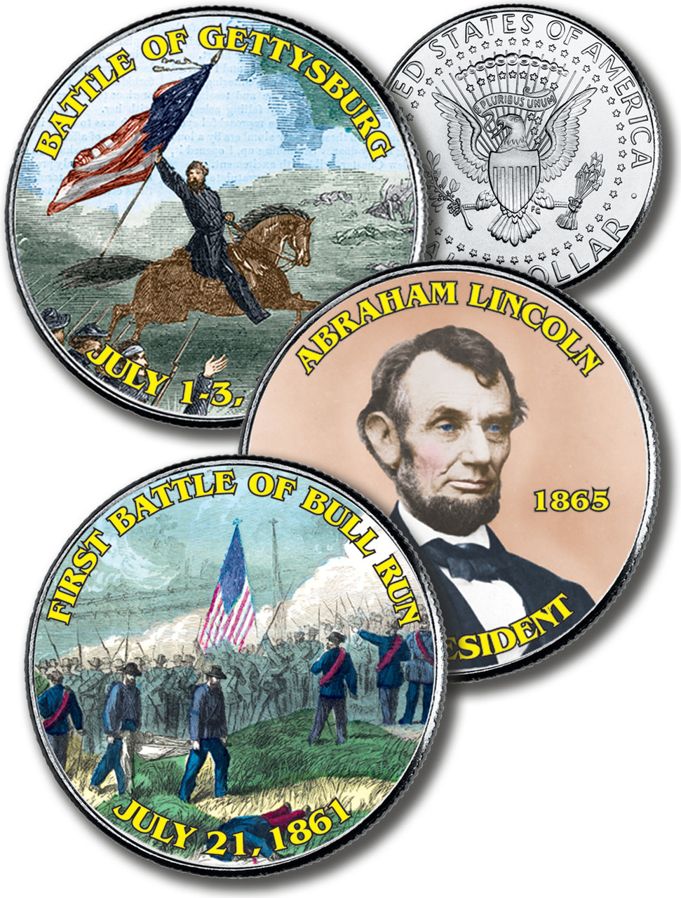 EZ351 - Civil War Coins (3)
