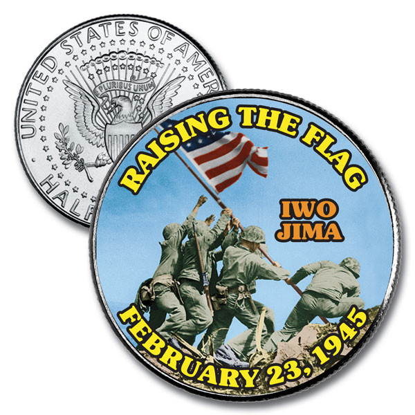 4K164 - Iwo Jima Coin - Mystic Stamp Company