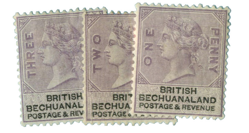 11-13 - 1887 Bechuanaland