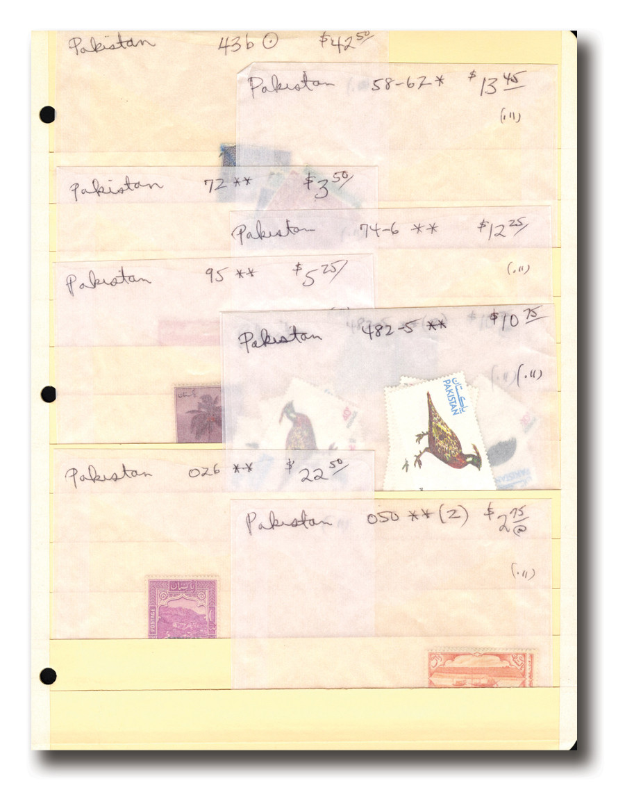 WW610 - 1948-78 Pakistan Collection