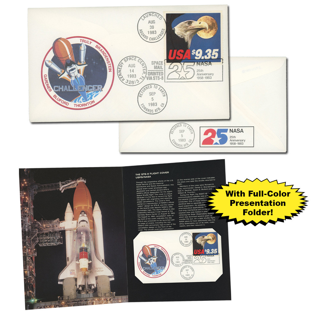 M892 - 1983 Challenger Space Shuttle Commemorative Cover with