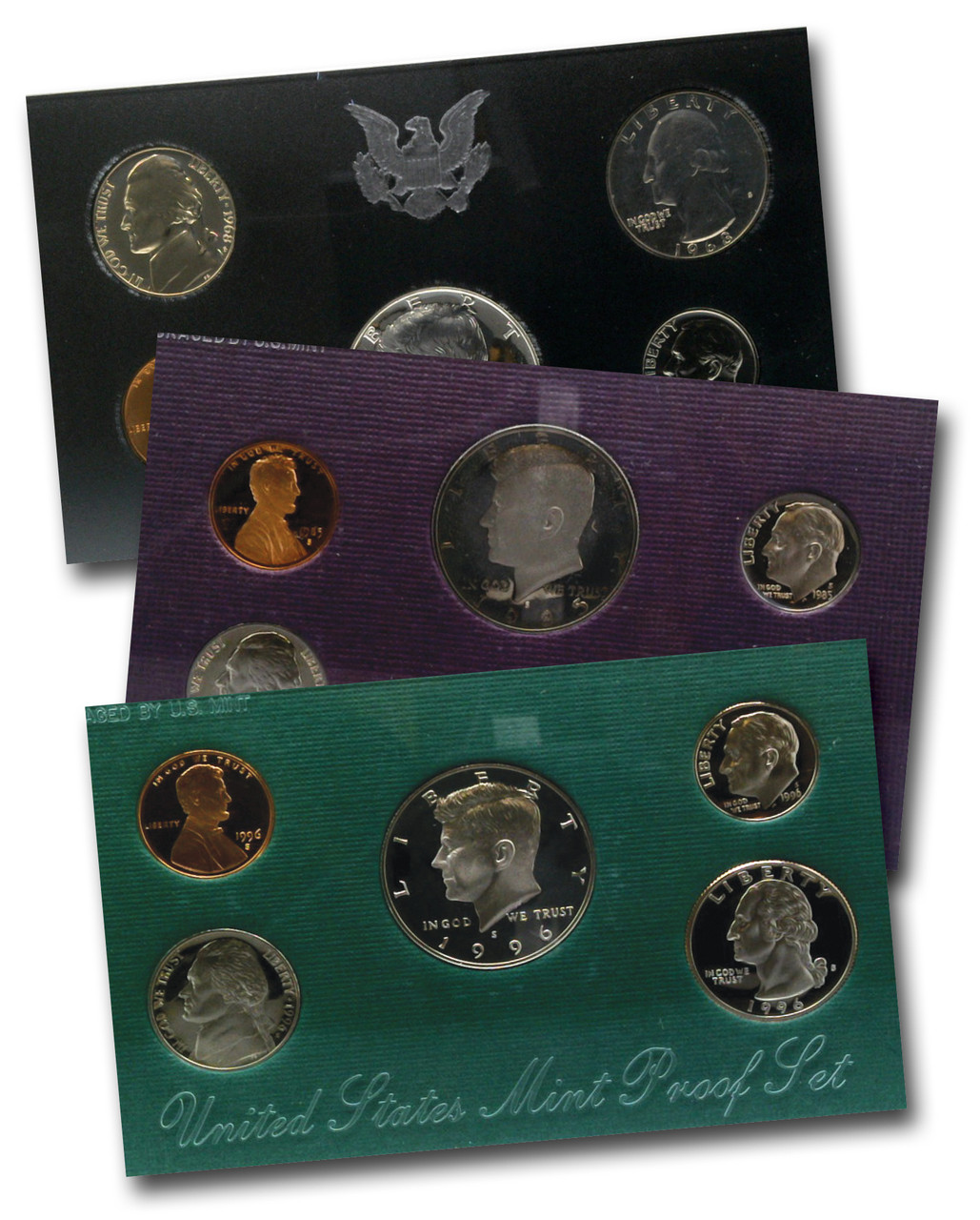 MCN050 - 30 Different US Proof Sets - Mystic Stamp Company