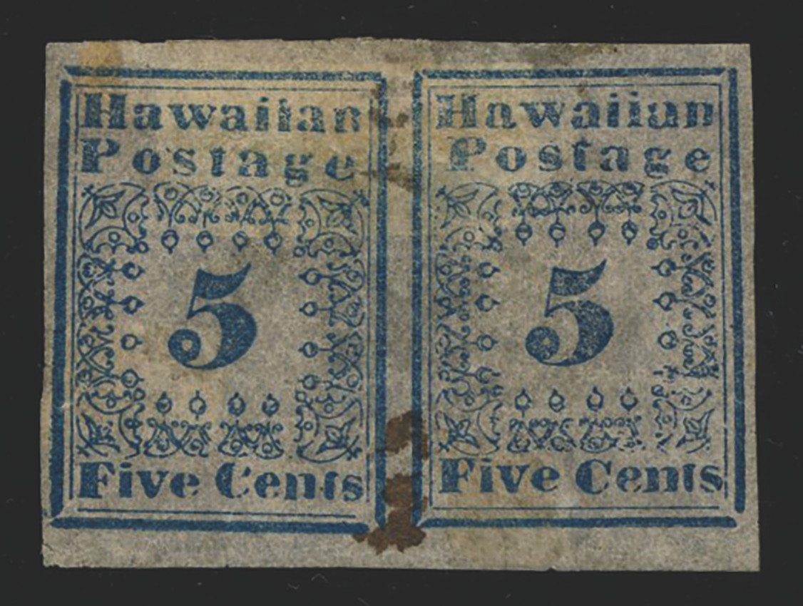HI-MSNRY - George Grinnell's Hawaii Missionaries Stamp Collection