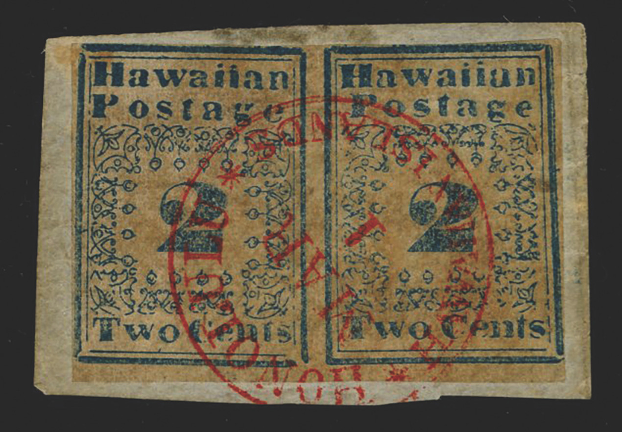 HI-MSNRY - George Grinnell's Hawaii Missionaries Stamp Collection