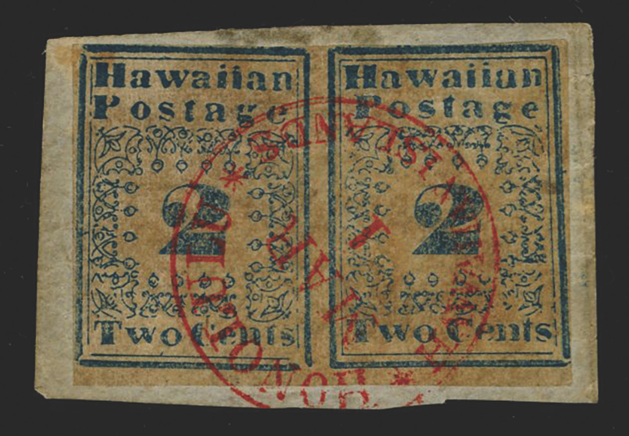 HI-MSNRY - George Grinnell's Hawaii Missionaries Stamp Collection