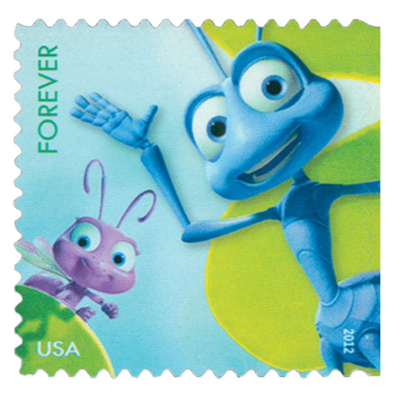 4677 - 2012 First-Class Forever Stamp - Disney-Pixar Films: "A Bug's Life"