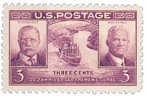 856 - 1939 3c Panama Canal