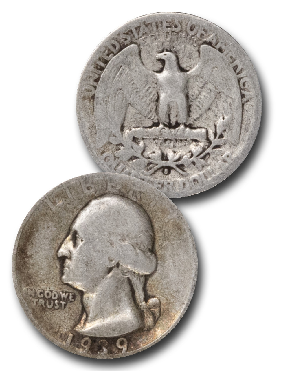 CQ-939S - 1939-S George Washington Silver Quarter