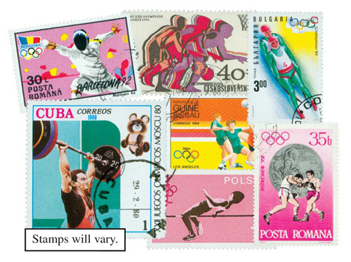M4578 - Olympics, 50 Different Stamps