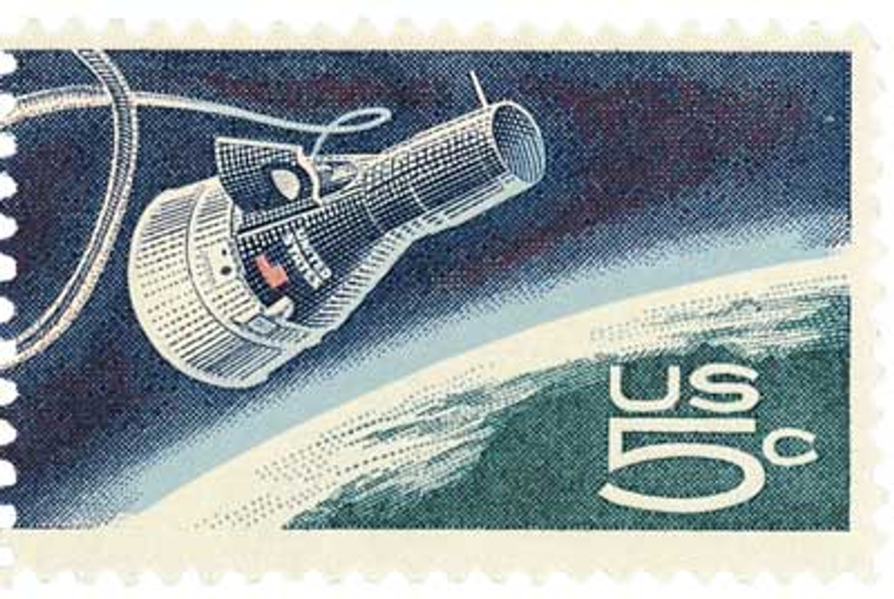 1332 - 1967 5c Accomplishments in Space: Gemini 4 Capsule