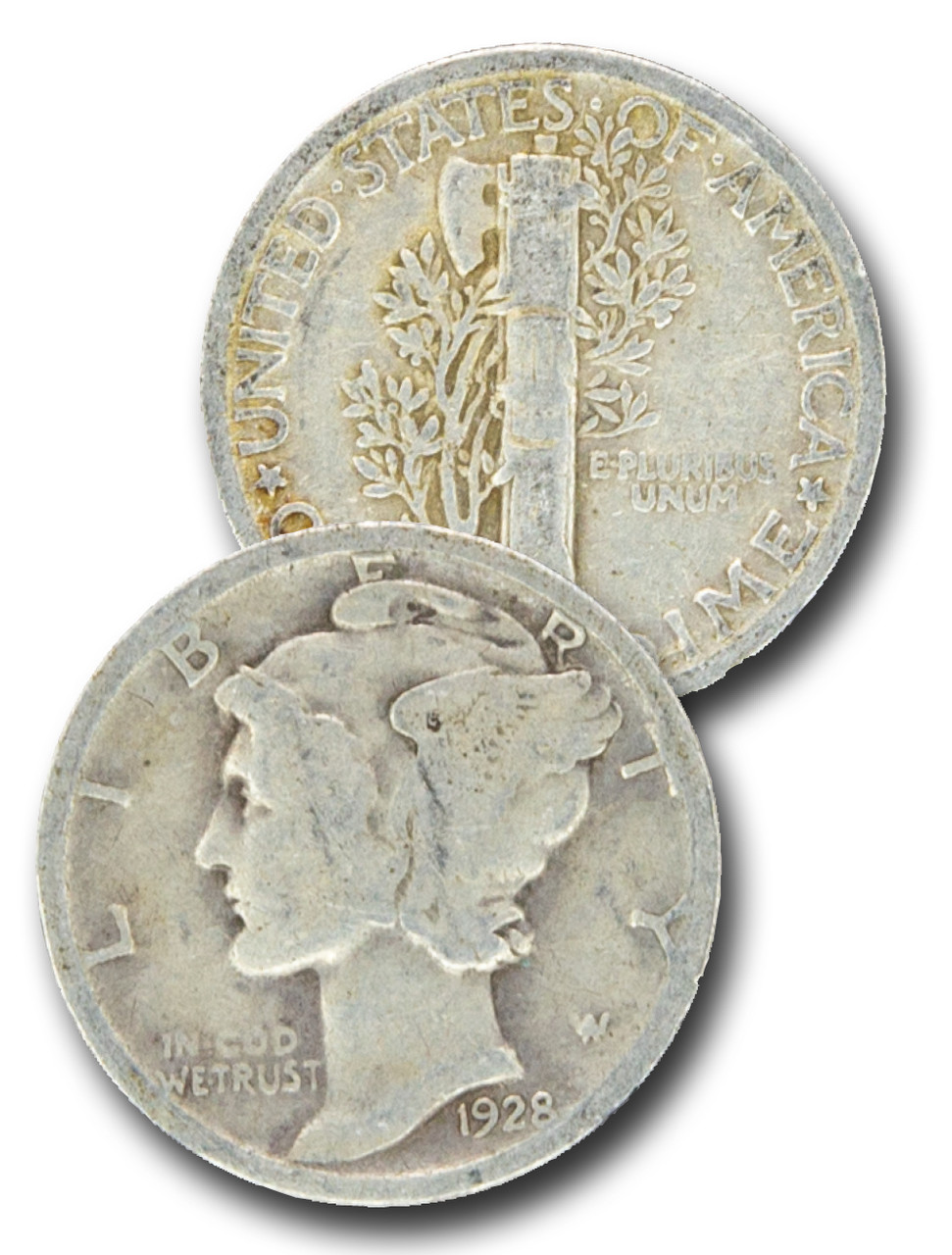 ヒンカ　dime 1929 Mercury Dime AG About Good 90% Silver 10c US Coin