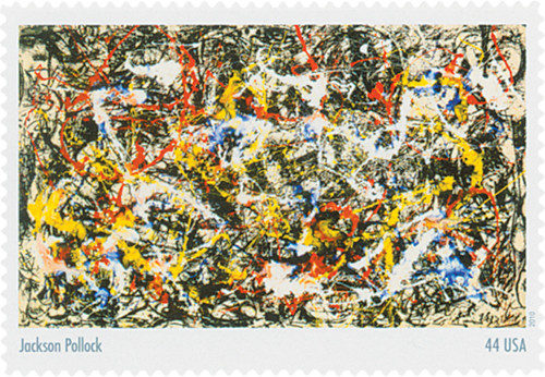 4444d - 2010 44c Abstract Expressionist: Jackson Pollock - Mystic