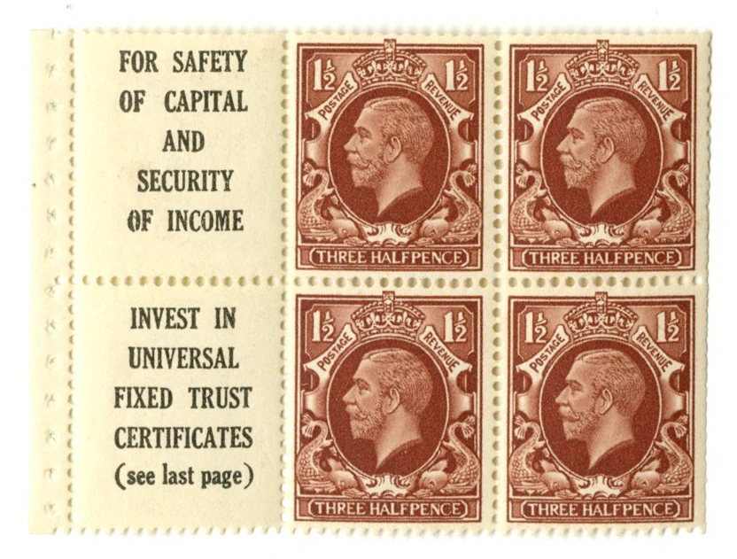 189d - 1924 Great Britain, King George V