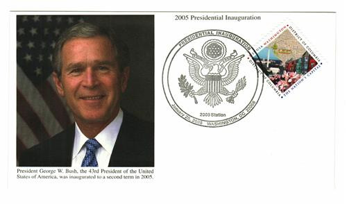 IC 2005 - 2005 Inauguration Cover - President George W.Bush