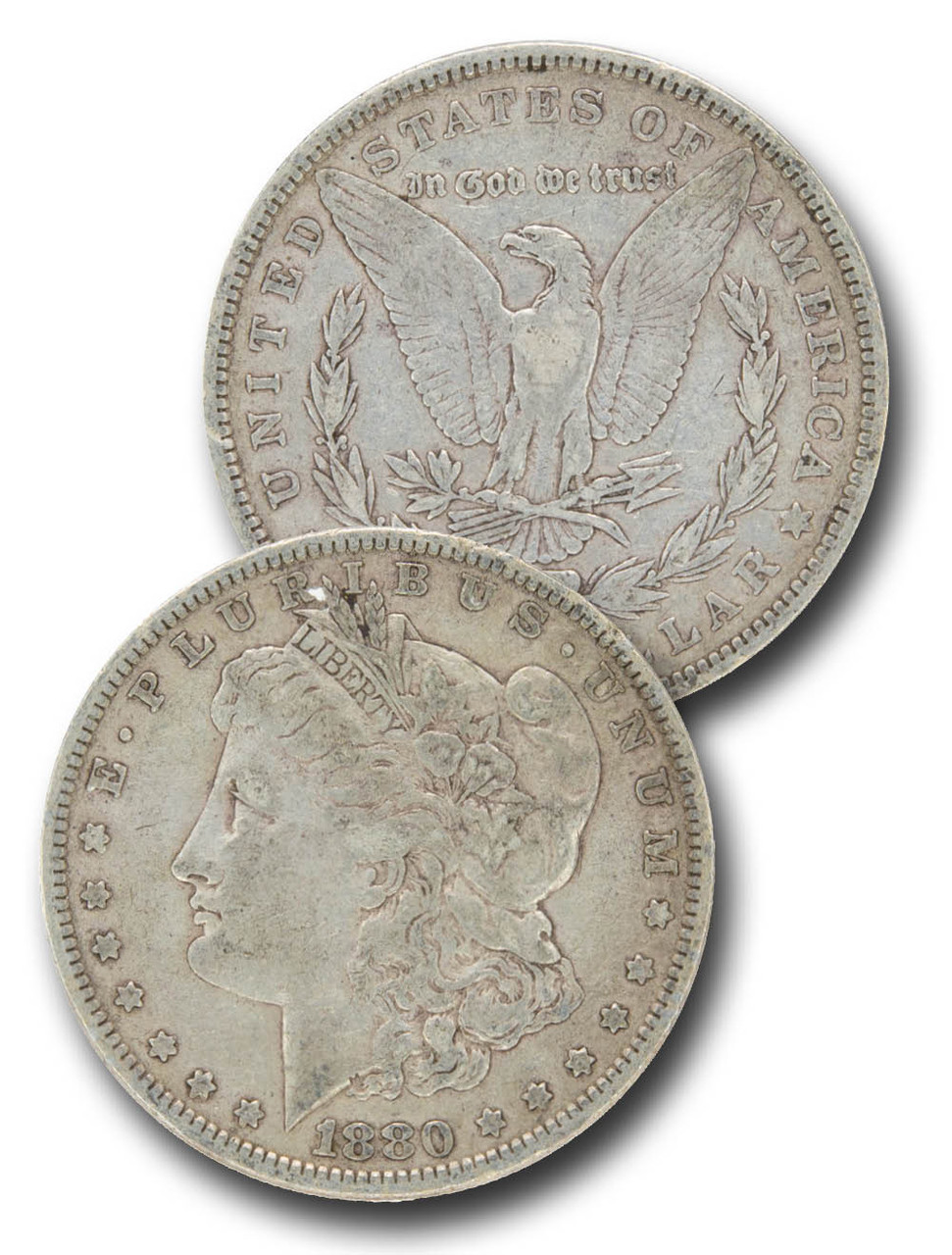 CW-880 - 1880 Morgan Silver Dollar - Mystic Stamp Company