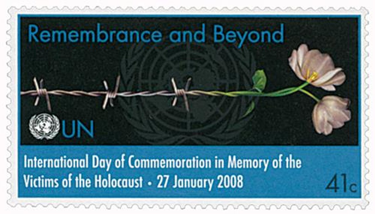 UN948 - 2008 41c International Holocaust Rememberance Day