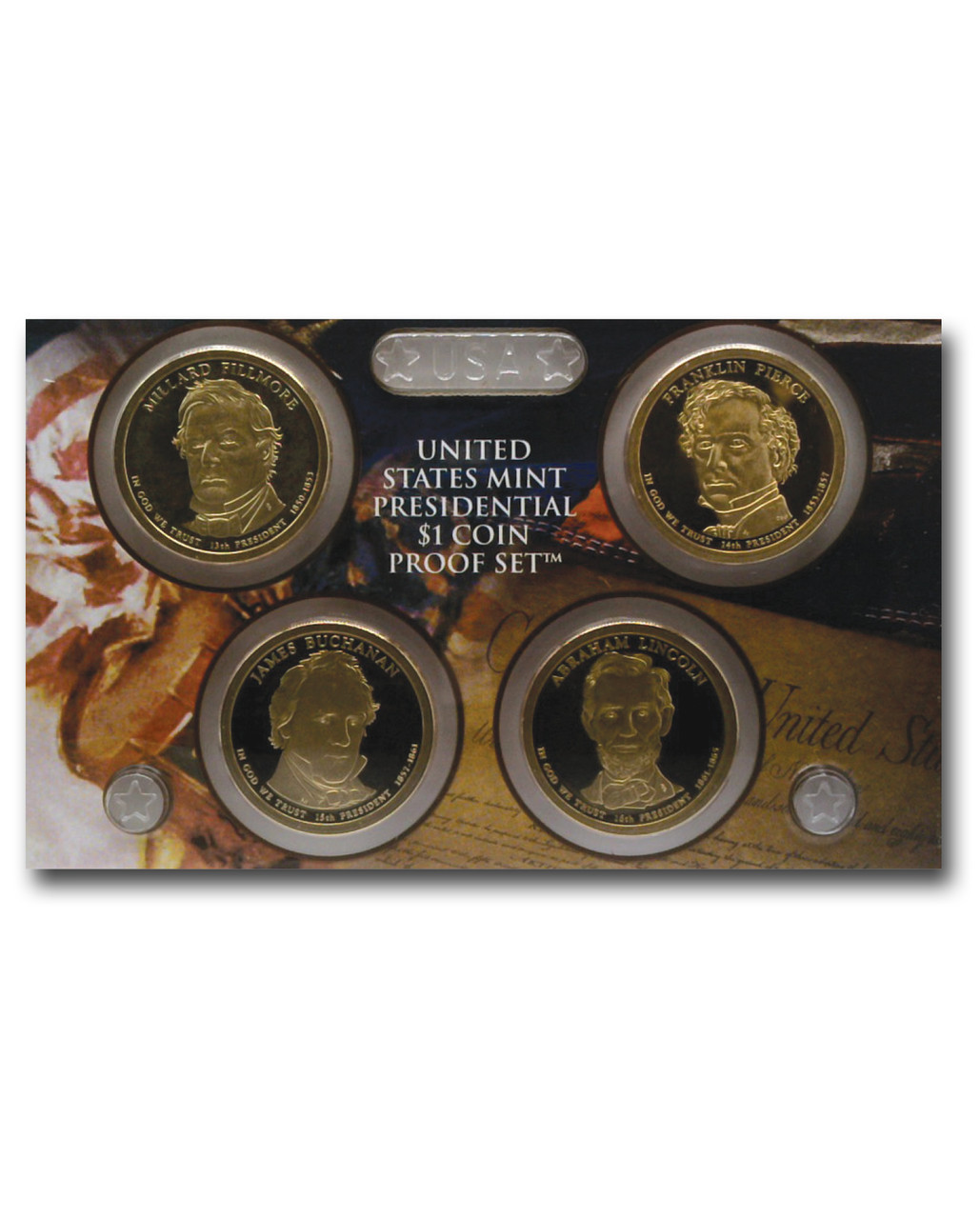 MCN054 - 3 Different Presidential Proof Sets
