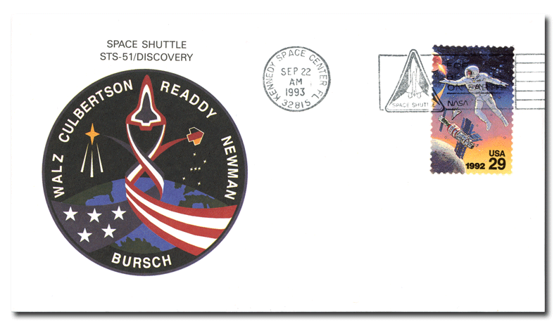 STS51R - STS-51 Return Cover