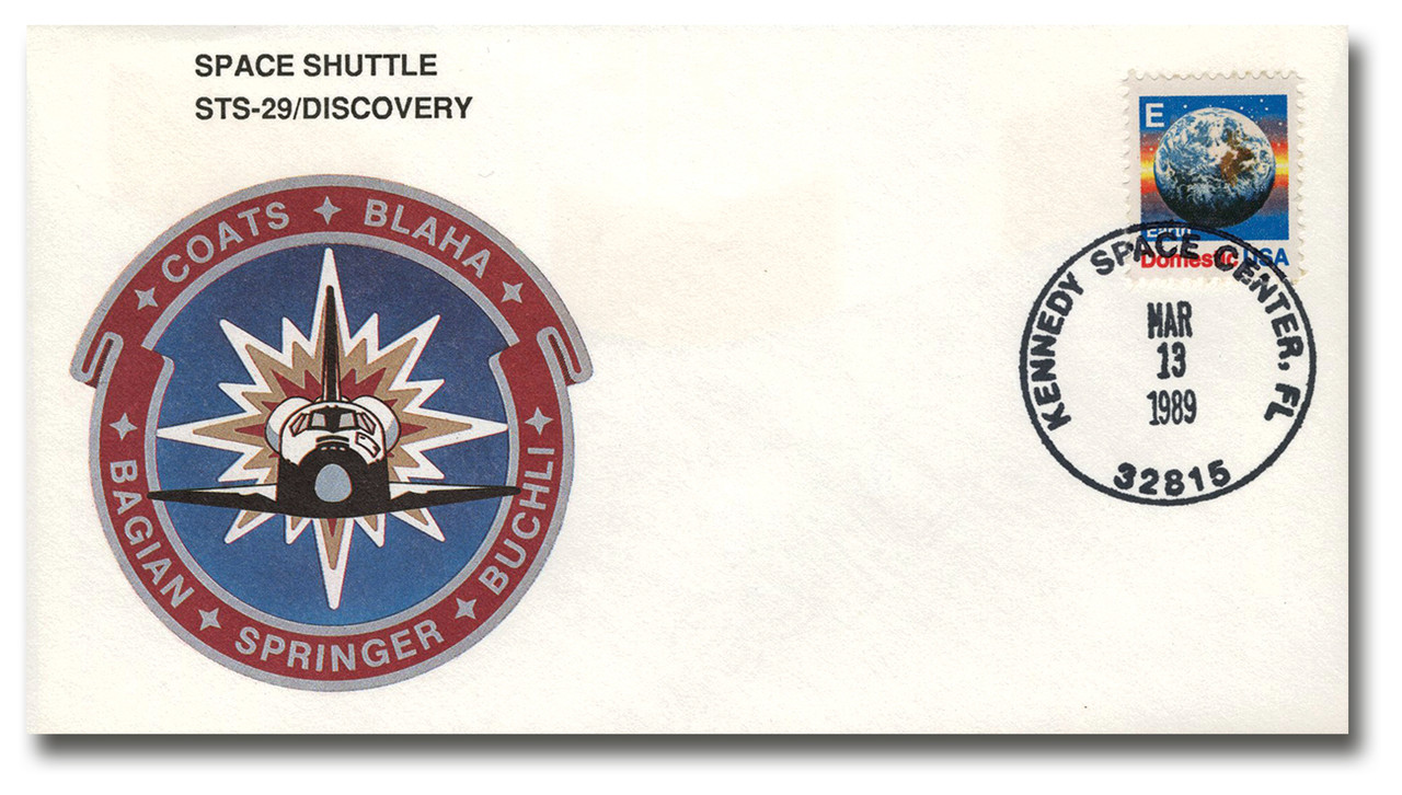 STS29L - STS-29 Launch Cover