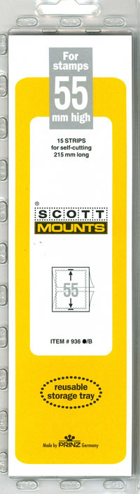 SM936 - Scott Mount 215 x 55mm (8.46 x 2.17")  US Century of Progress  15 pack