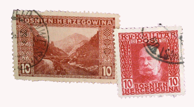 35//70 - 1906-12 Bosnia & Herzegovina