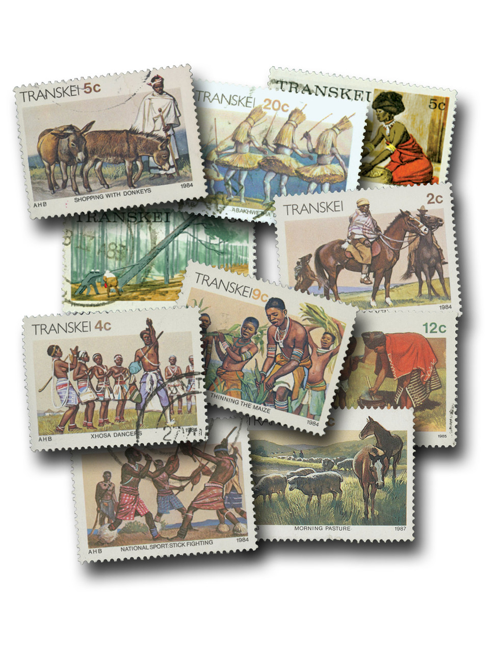 MP2179 - 25 Different Transkei Stamps
